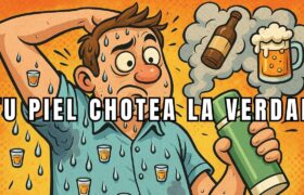 ¿El alcohol sale por los poros?